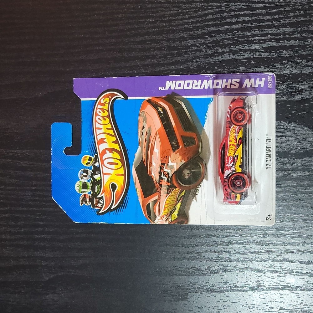 Hot Wheels '12 Camaro Zl1 Hw Showroom 2013 Series X1857 Nrfp Red 192/250